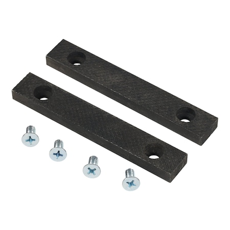 Westward Replacement Jaws, Steel, 6", Serrated, pkg 2 806EP2