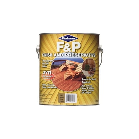 Rust-Oleum Wolman 128 Oz Golden Pine Exterior Wood Stain Finish&preservative, 4PK 14426