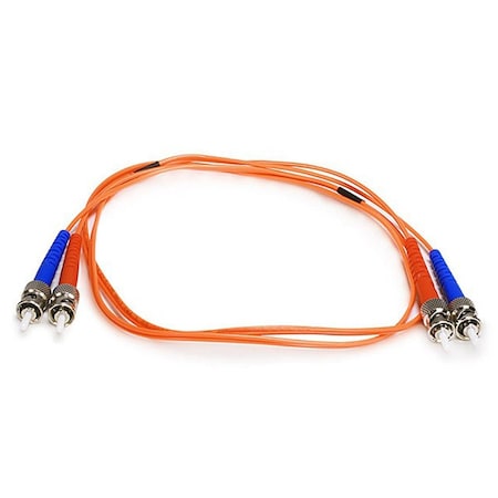Monoprice Fiber Optic Patch Cord, ST/ST, 1m, Multi 2601