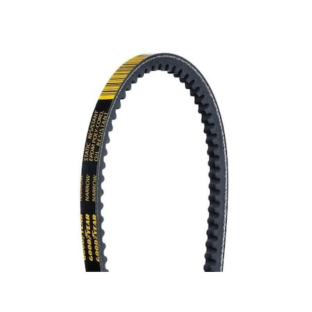Goodyear Narrow Cogged V-Belt: 3VX Profile, 100in Effective Length 3VX1000