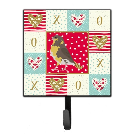 Carolines Treasures 4.25 x 1 x 7 in. Spanish Canary Love Leash or Key Holder CK5508SH4