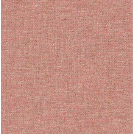 A-Street Prints Jocelyn Red Faux Fabric Wallpaper 2969-25872