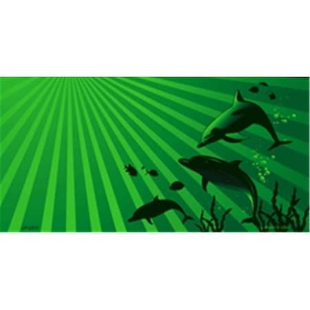 Powerhouse Family of Dolphins License Plates Tags PO525348