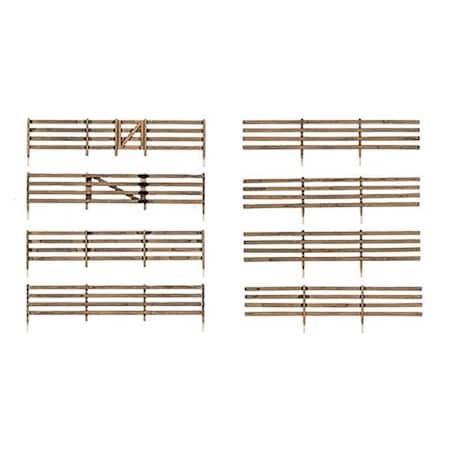 Thinkandplay HO Scale Rail Fence Kit TH1790142