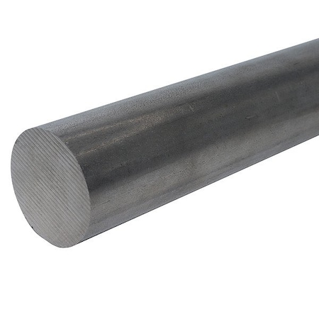 Zoro Select StainlessSteelRod, 0.5in-OD, 18in-L ROD-316-0.5X18