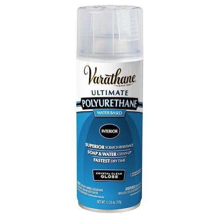 Rust-Oleum Polyurethane Spray, Clear, 11.25 oz. 200081