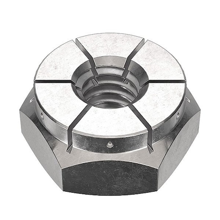 Zoro Select Lock Nut, Steel, 11/32" FLJNFI150-001P