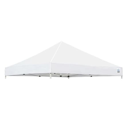 King Canopy 10ftx10ft Instant Pop-up Cover, Polyester, fits 9ft8inx9ft8in Frame, Frame Not Included, White INAT10WH