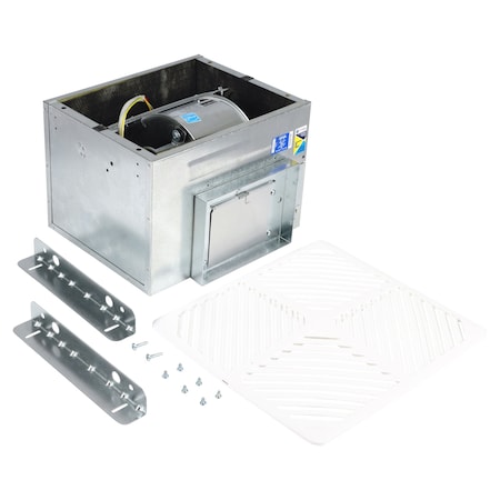 Dayton Bath Exhaust Fan, 130 cfm cfm, 8 x 6 in Duct Dia., 115 V, Without Light 60RG35