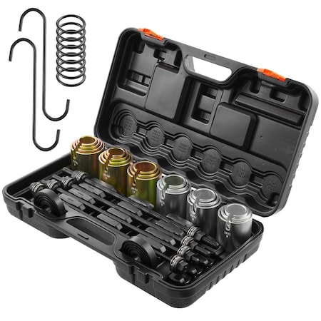 Vevor 27 PCS Pull and Press Sleeve Kit Steel Bush Bearing Removal Installation, 27PK LX2001