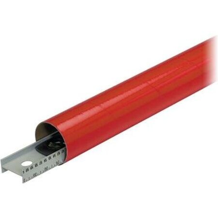 Partners Brand Mailing Tubes with Caps, 2" x 36", Red, PK50 P2036R