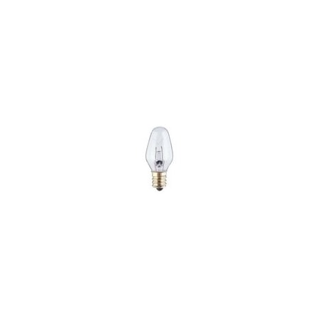 Westinghouse 7W C7 Clear Night Light Bulb (E12 Base) 3601