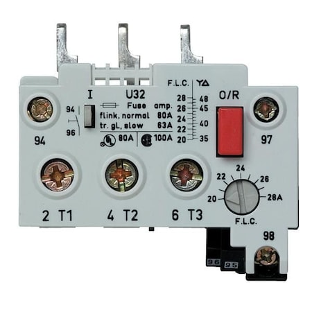 Imo Automation Thermal Overload Relay With Din Rail Mount Base And Cable U32X00642