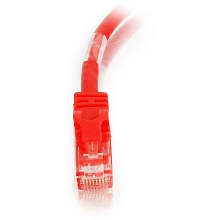 C2G 10FT CAT6 SNAGLESS UNSHIELDED UTP NETWORK CROSSOVER PATCH CABLE - RED 27863