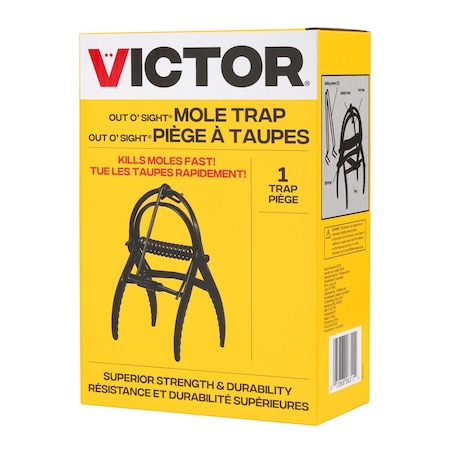 Victor Victor Out O Sight Medium Pincher Animal Trap For Moles 1 pk 0631A