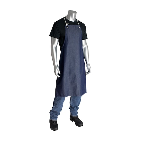 Pip Denim Apron, No Pockets 200-010