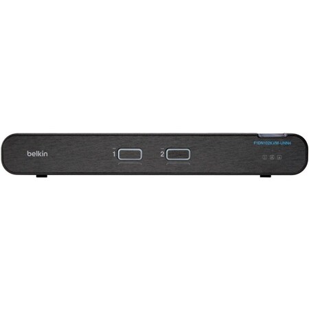 Belkin 2 PT 1 HD DP/HDMI UNVL SKVM WO/CAC PP4.0 F1DN102KVM-UNN4