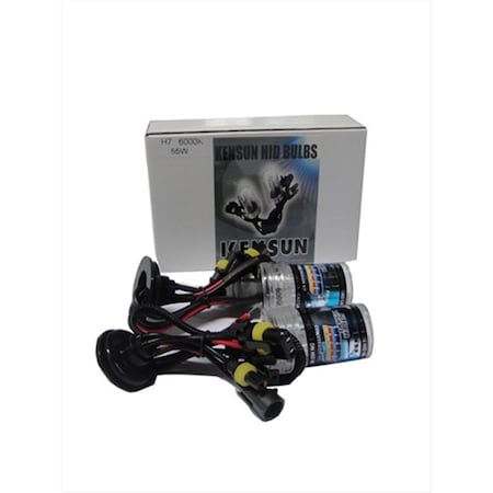Kensun HID Xenon 12000K 55W AC Bulbs- Blue UN-K-55W Bulbs-880-12K