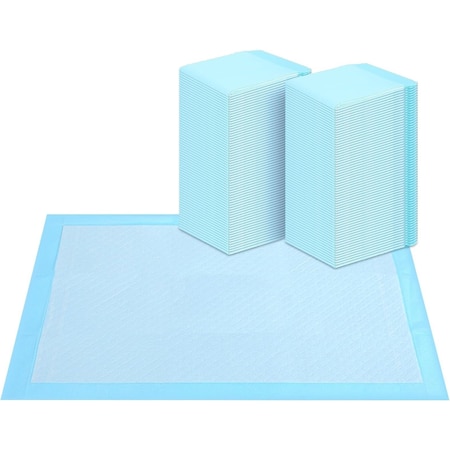 Simple Deluxe 40 Count 30inx36in Super Absorbent Waterproof Dog and Puppy Pet Training Pad, Disposable Underpads 3A10PTPAD3036X40
