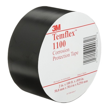 3M VinylCorrosionProtectionTape, Blk, 33ydL 09061