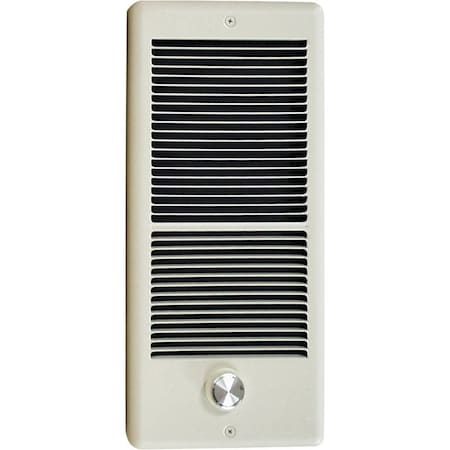 Tpi TPI E4315TRPW Electric Bath Heater with Wall Box, Fan Forced Heater, 5120 Btu, 120 V, 12.5 A, White E4315TRPW