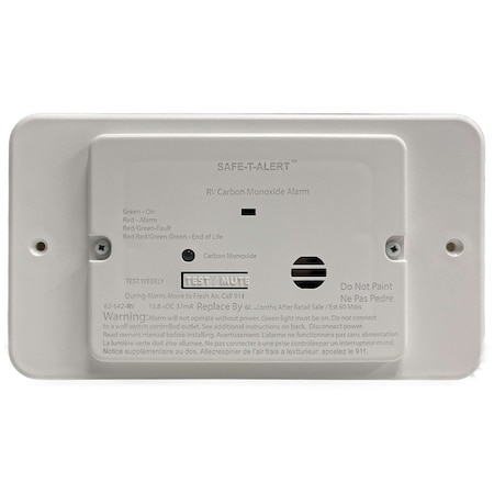 Mti Industry Carbon Monoxide Detector 62-542-WT-TR
