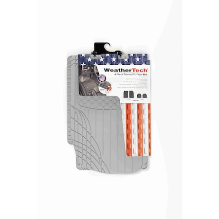 Weathertech Grey, Front and Rear Trim to fit mat 11TTFSG