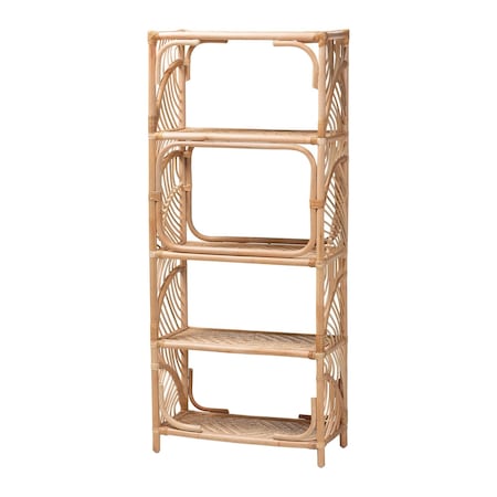 Bali & Pari Baara Natural Rattan Display Shelf 262-14414-ZORO