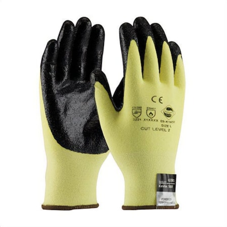 G-Tek Cut Level A2 , Nitrile , Smooth , M 09-K1450/M