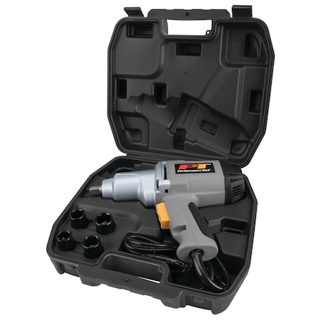 Performance Tool ELECTRIC IMPACT GUN SET 1/2" DR PTW50080