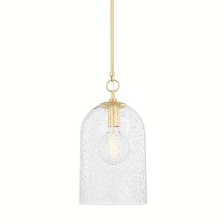 Hudson Valley Lighting Belleville 1 Light Pendant 10 In. Aged Brass 7510-AGB