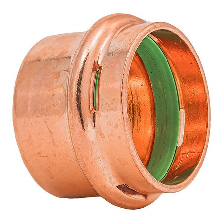 Quickfitting Surepress Cap, Copper, Press-fit 1 1/2 in SPWEC5R
