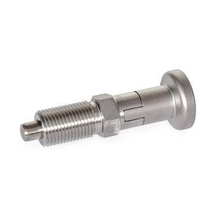 J.W. Winco Indexing Plungers AISI 818-10-12-M16X1.5-CKN-A4