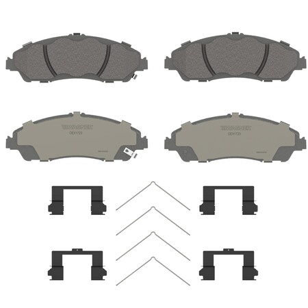 Wagner Brake OEX Front Disc Brake Pad Set Premium Ceramic,  OEX1723