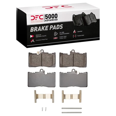 Dfc 5000 Advanced Disc Brake Pad Set, 1551-1118-01