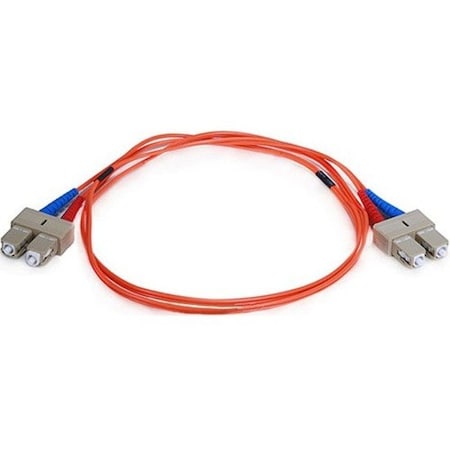 Monoprice Fiber Optic Patch Cord, SC/SC, 1m, Multi 2611
