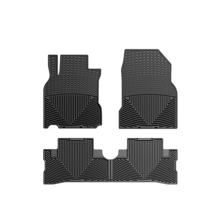 Weathertech Black, Front and Rear All Weather Floor Mats WTNB190208