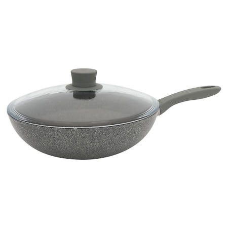 Zwilling Parma Plus 11-inch Aluminum Nonstick Wok with Lid 1029761
