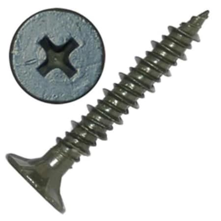Tinkertools No. 8 x 1.62 in. Phillips Wafer Head Cement Board Screws, 650PK TI2740926