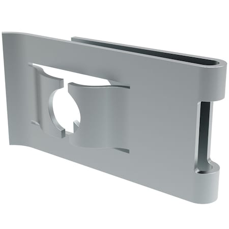 Southco Fast Lead Receptacle, Medium Size, Clip-on, J, Steel, Zinc Immersion Coating 12-11025-11