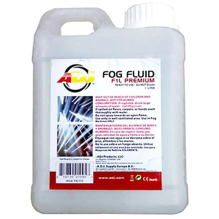 Adj Premium Grade Water Based Fog Liquid - 1 Litre AMDJ-F1L555