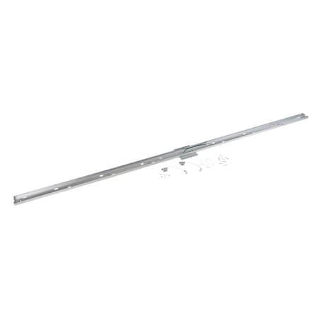 Keystone Surface Mounting Kit for 8' Series A Linear Arch Fixtures. Silver KT-LALED-8A-SM-KIT-S