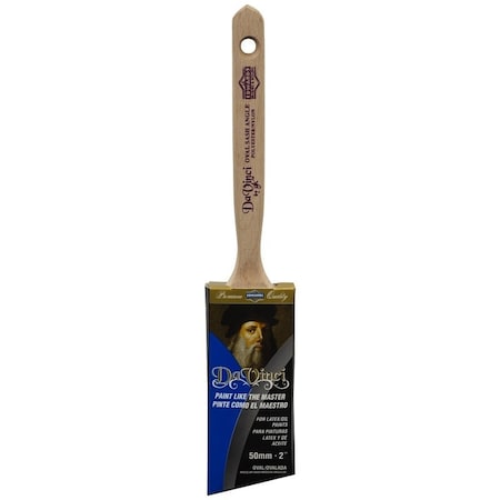 Linzer Paint Brush, Angle Sash Brush, 2 in L Bristle 1155120-0200