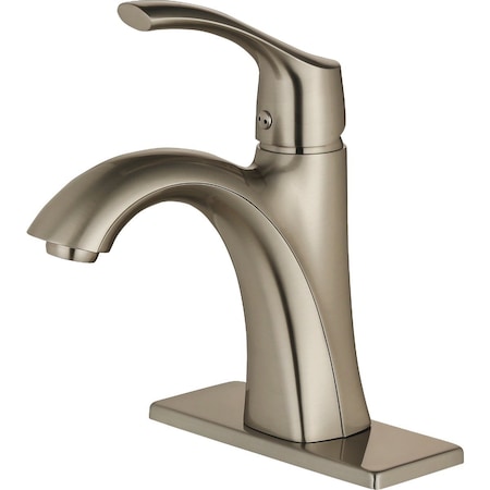 Cmi Compass Manufacturing 3162BN Brushed Nickel 1-Handle Bathroom Faucet With Popup 192-8275