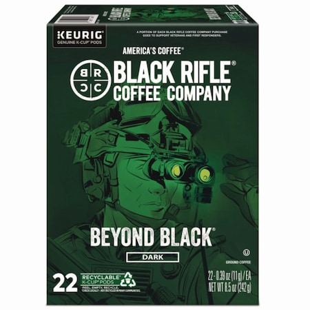 Black Rifle Coffee Co Beyond Black Coffee K-Cups, 22PK 5000384043