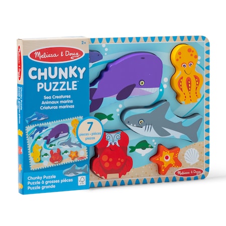Melissa & Doug Sea Life Chunky Puzzle 51020