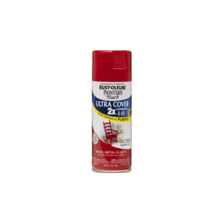 Rust-Oleum Painter's Touch 2X Ultra Cover Gloss Apple Red 12 Oz. Spray 249124