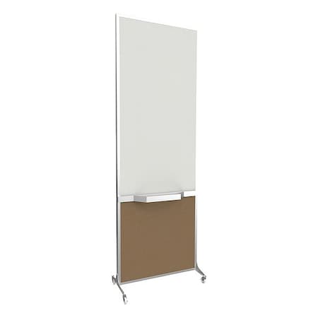 Versare Room Divider, Latte, 76 in H 1100010
