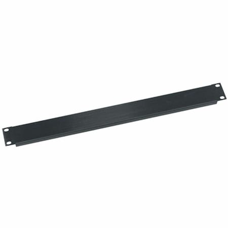 Mid Atlantic Legrand Av Middle Atlantic 1RU Flanged Aluminum Rack Blank Panel - 12 - 1.8" Height x 19" Width PBL1