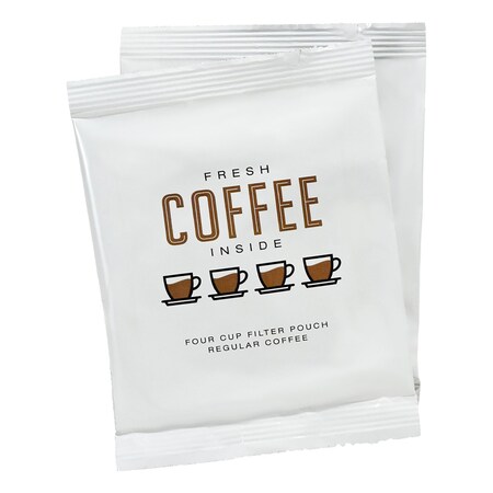 Diplomat Coffee Reg Coffee Fresh Coffee Inside 4 Cup 200cs, 200PK C-CF-FC-4R